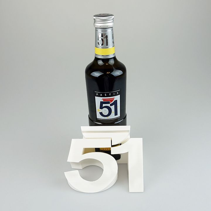 Pastis 51 Spirit Stand - Tactile Packaging for the blind/partially-sighted image