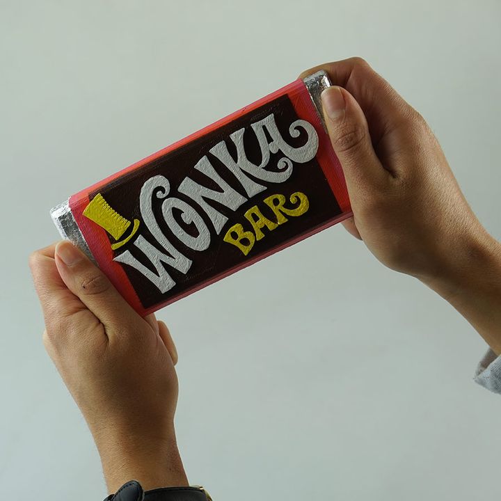 Wonka Bar - Charlie and the Chocolate Factory Prop image