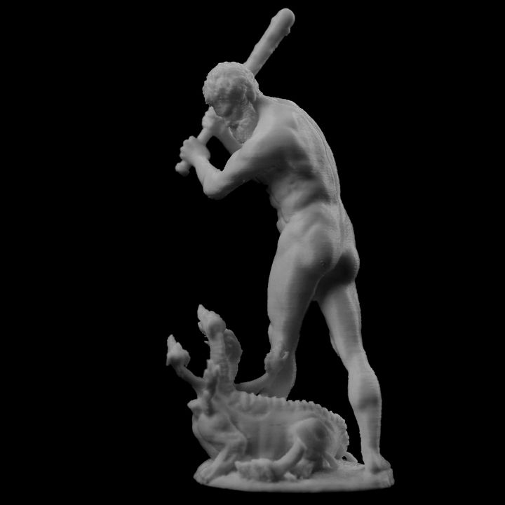 Hercules Killing the Hydra at The Louvre, Paris image