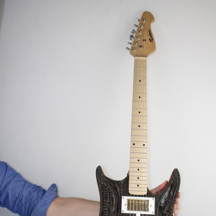 HR Giger Guitar image