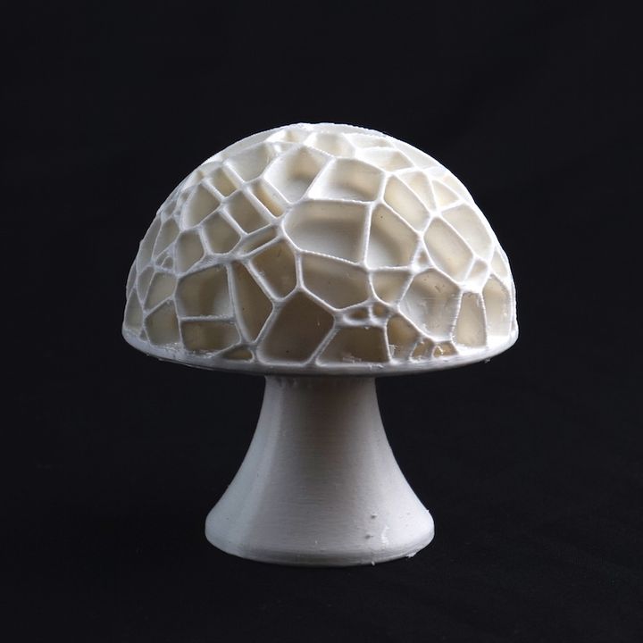 Voronoi mushroom lamp  (LQ) image