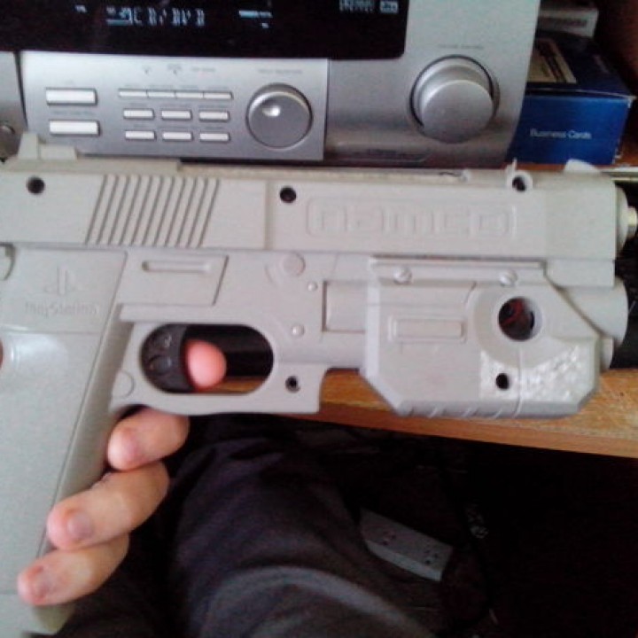 PS1 namco gun laser mount image