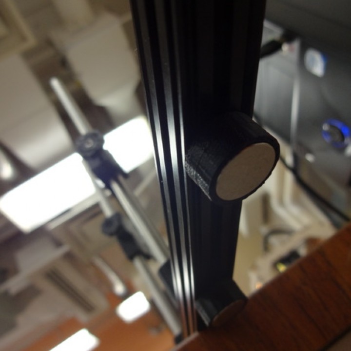 Open Source Optical Rail from OpenBeam - Magnetic Base image