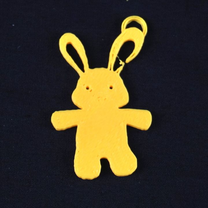 Bunny keychain image