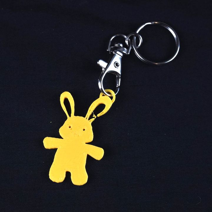 Bunny keychain image