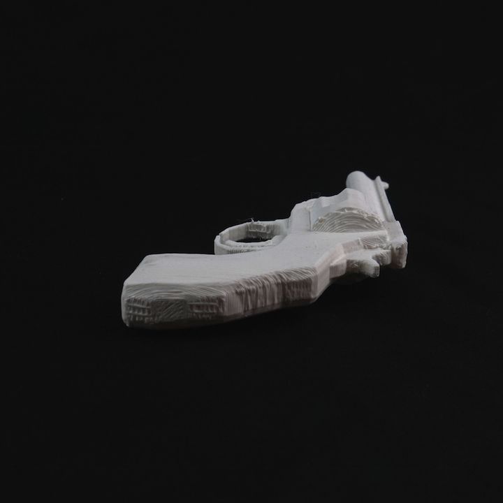 3D Printable Fallout 3 .32 Caliber Pistol by Freddy Billowes