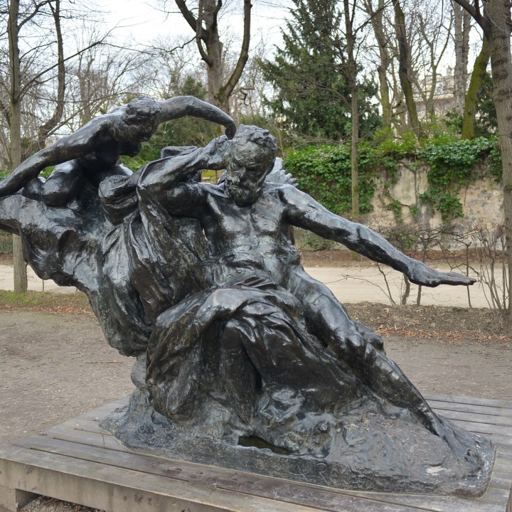 Monument to Victor Hugo at The Musée Rodin, Paris image