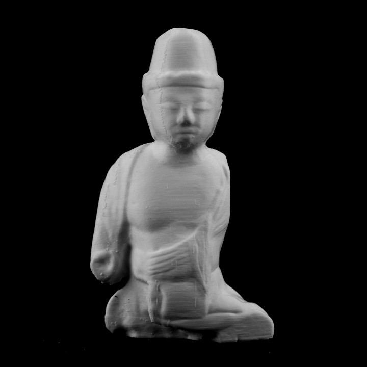 Fragment of Buddha Dainichi Nyorai at The Sainsbury Centre for Visual Arts image
