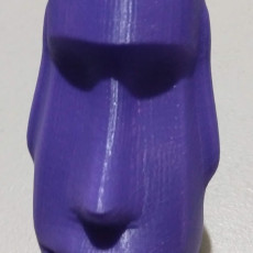 Picture of print of Easter Island Head Tape Dispenser
