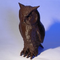 Picture of print of pigeon scarers - owl