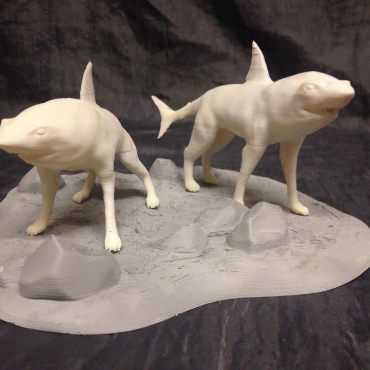 SharkDogs with Base image