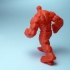 Red Hulk - Low Detail Series print image