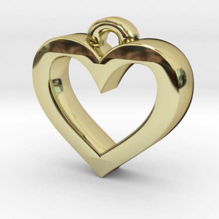 Heart Frame Pendant image