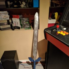 Picture of print of Zelda Master Sword