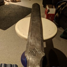 Picture of print of Zelda Master Sword