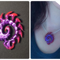 Picture of print of Starcraft Zerg Necklace