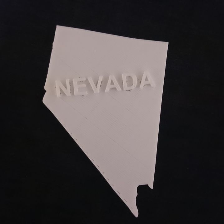A map of Nevada image