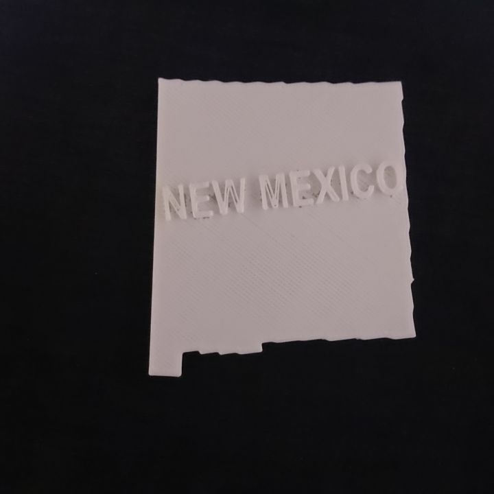 A map of New Mexico image