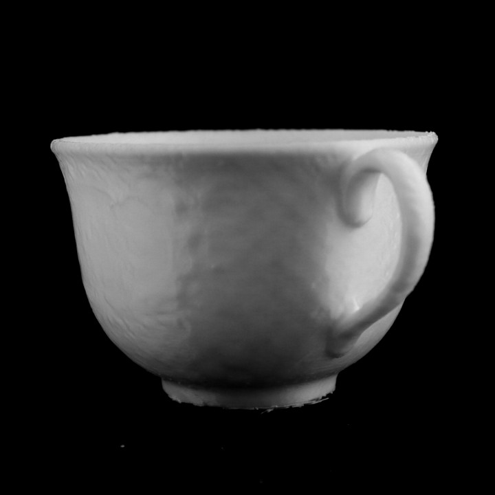Coalport cup at the Cardiff Museum, Wales image