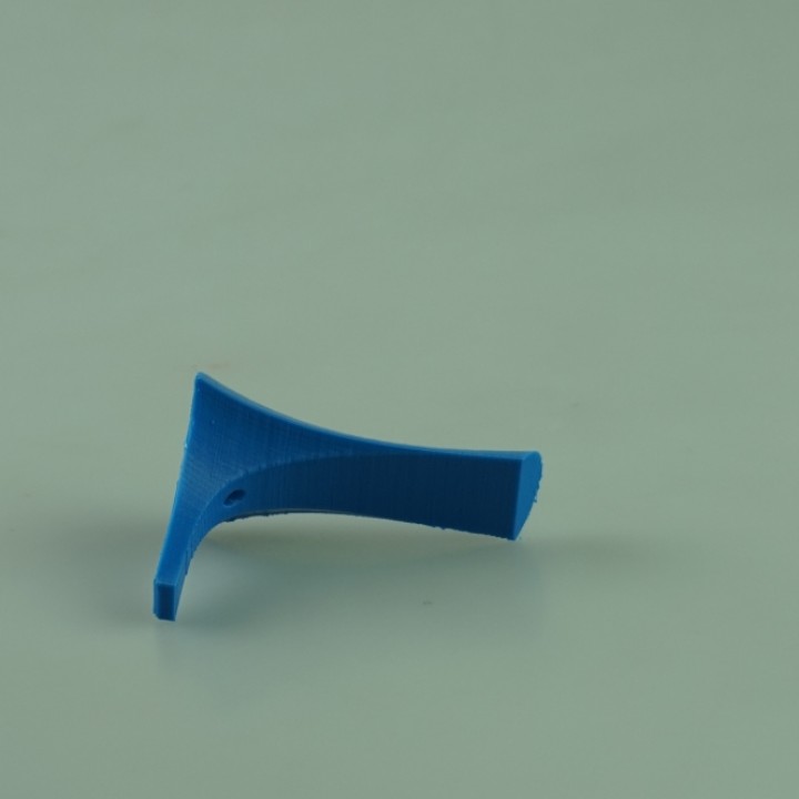 Organically curved headphone stand (wall mounted) - Hugo Mak image