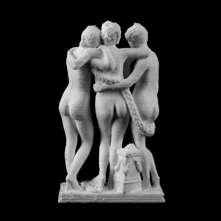 The Three Graces at The Louvre, Paris image