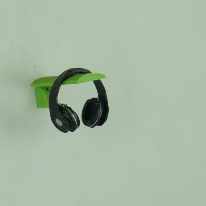 Modular Wall Mounted Headphone Stand image