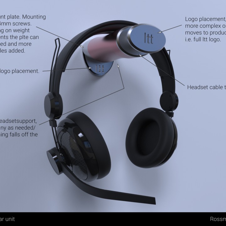 RMclean_Wall_mounted_headset_Conecpt 1.0 image