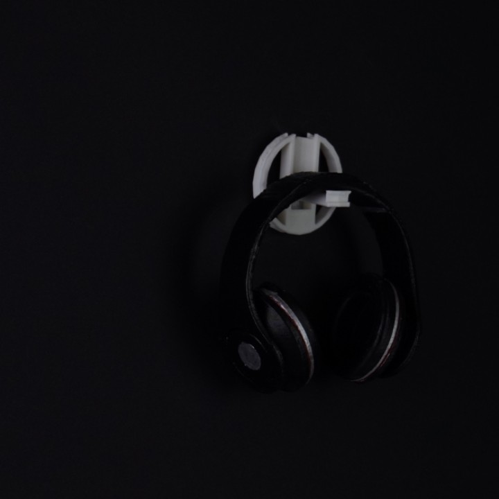 Headphone Collapsible Disk Stand image