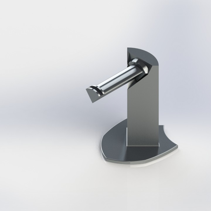 Wall Mounted Headphone Stand With Optional Desktop Stand Base V2 image