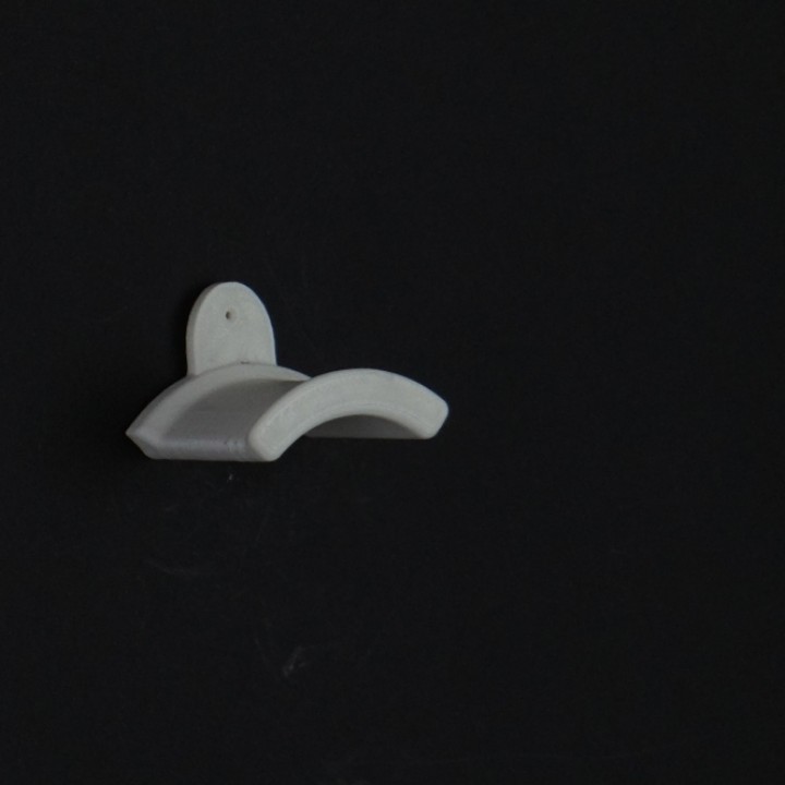 Wall-Mount - Single-Screw Headphone Stand image