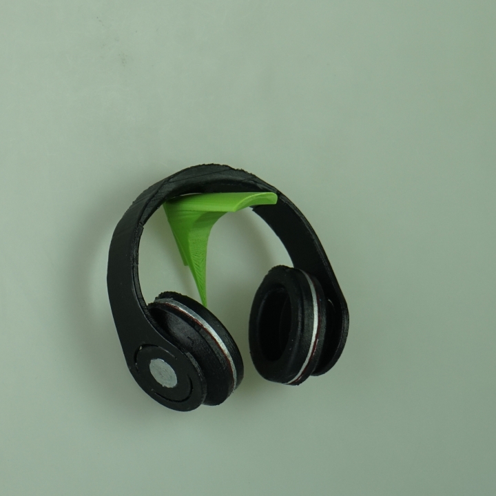 Clean and Modern Wallmounted Headphone Stand image
