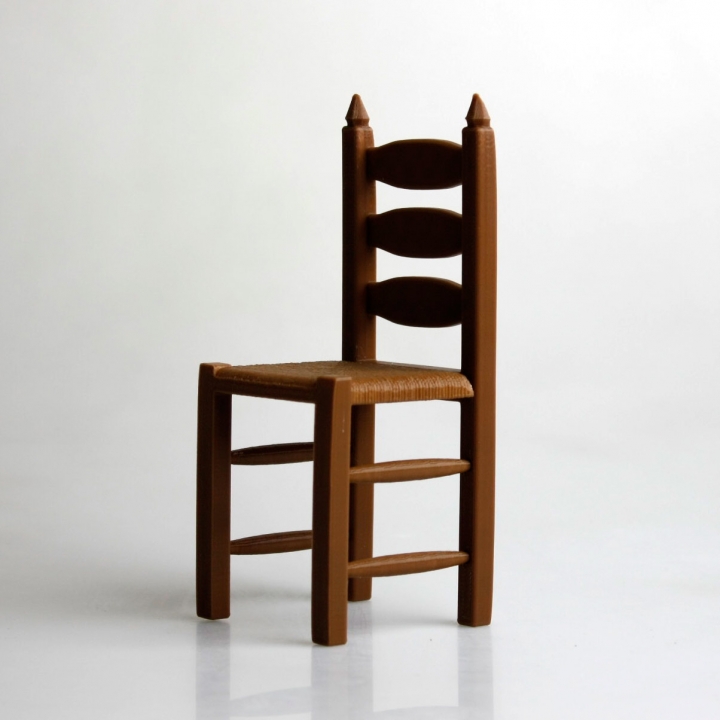 MINIATURE MEXICAN CHAIR - NO SUPPORT image