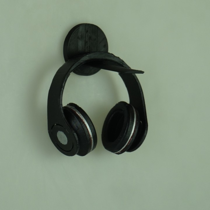 Foldable Headphonestand (Wall Mount) image