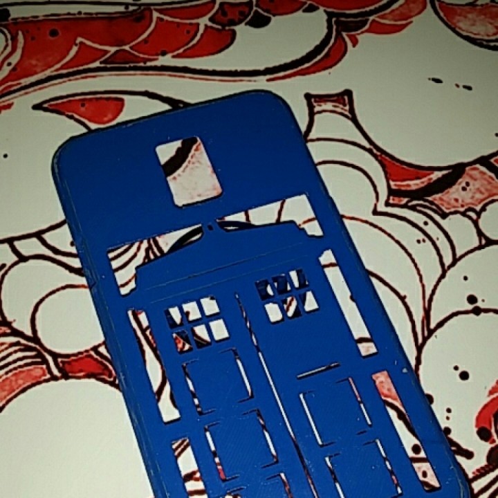 Doctor Who (Tardis) Samsung S5 Cell Phone Case image