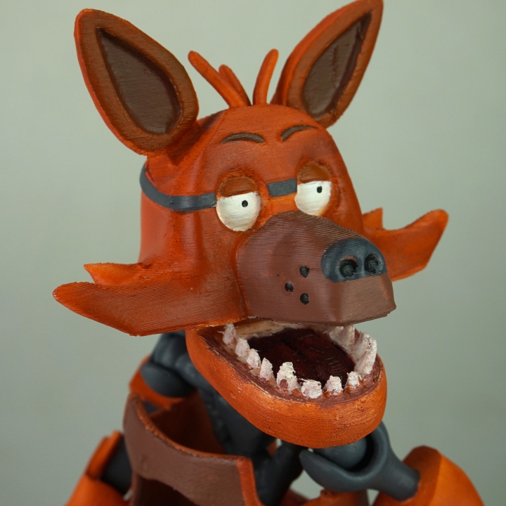 Print in Place Character Creation Foxy image