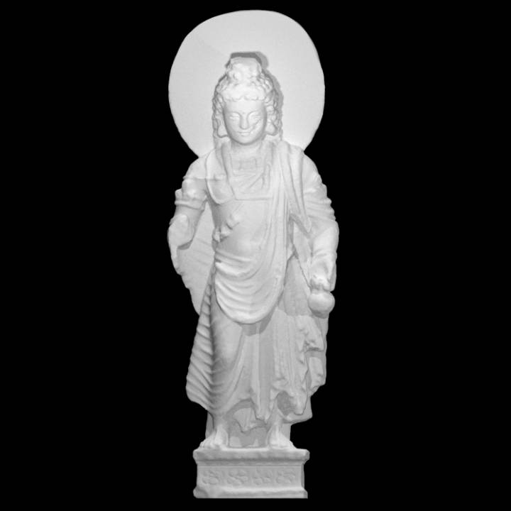 Bodhisattva Maitreya at the Guimet museum, Paris image