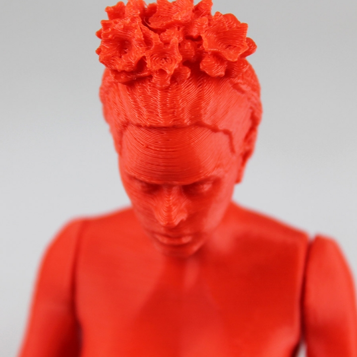 Frida Kahlo - Articulated Figure - Support Free image