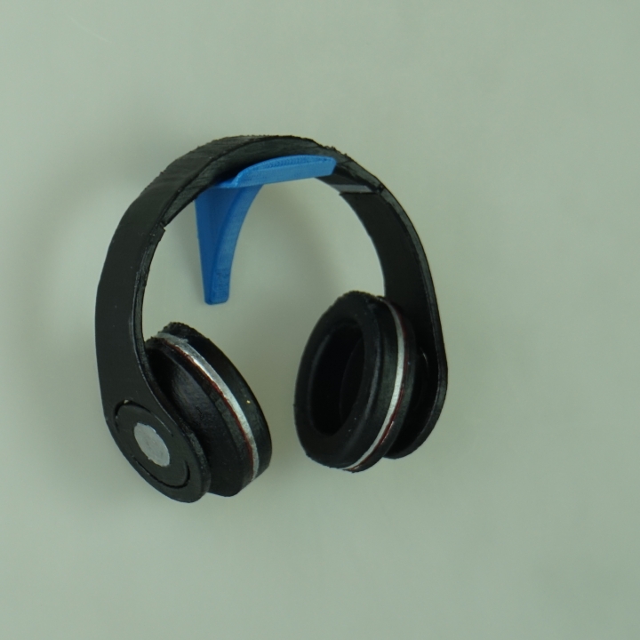 simple headphone wall mount image