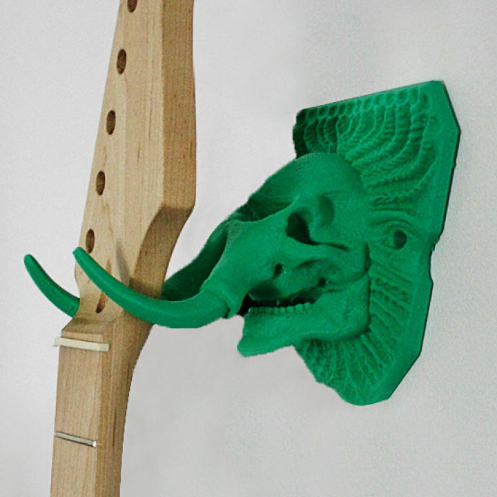 Mammoth guitar hanger image