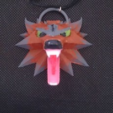 Picture of print of The Witcher 3 - Wolf Head Talisman