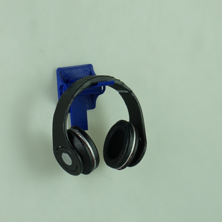 Modular Wall Mounted Headphone Rack image