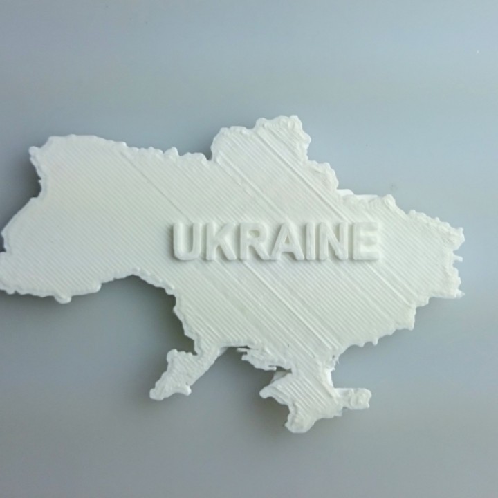 Map of Ukraine image