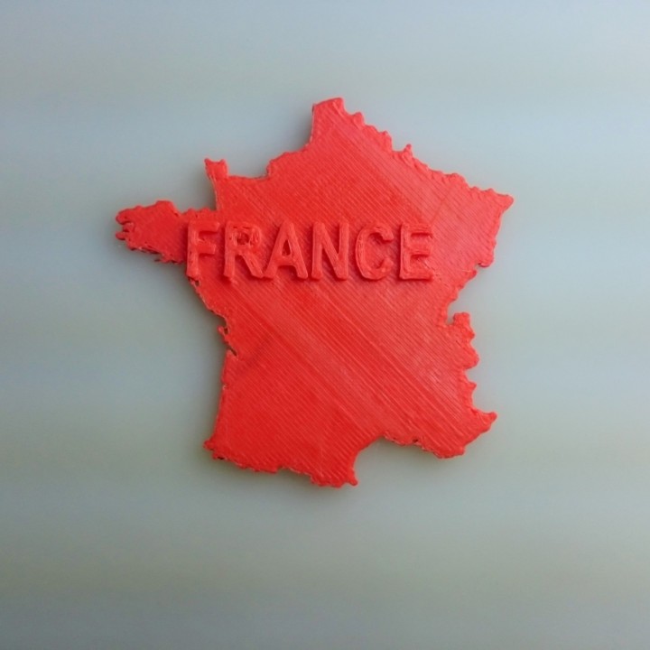 A map of France image