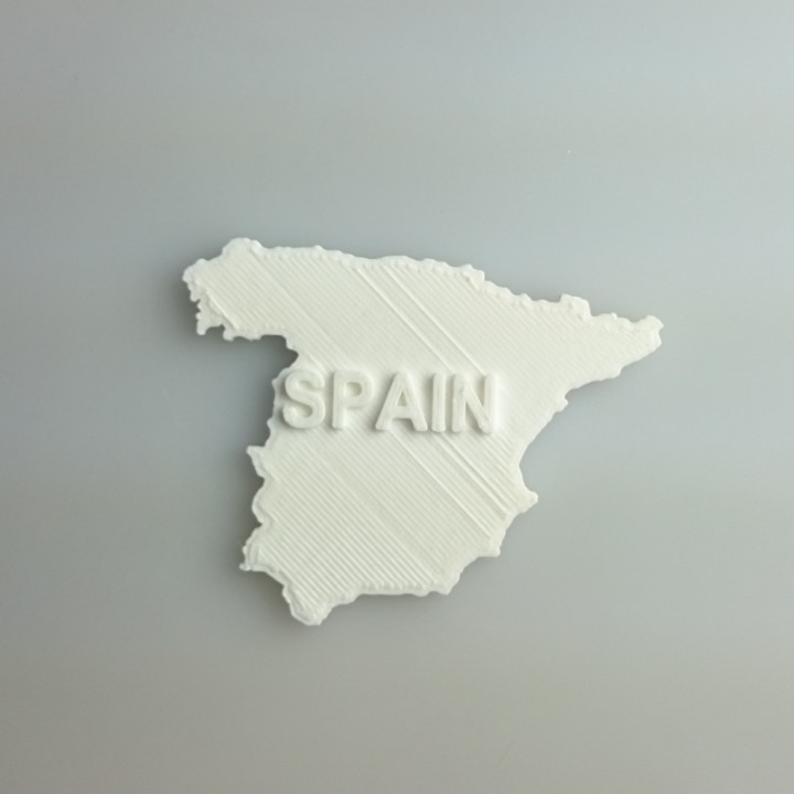Map of Spain image