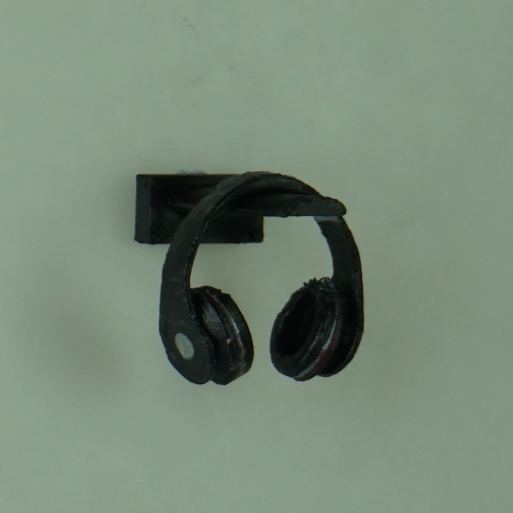 Wall-Mounted Headphone Holder image