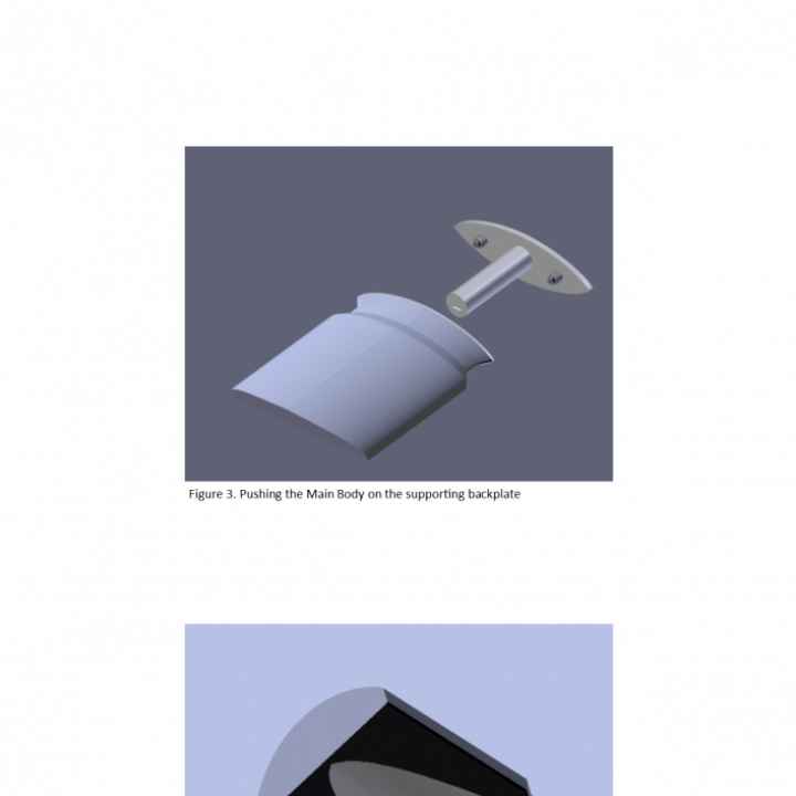 Wall-Mounted HeadPhone Holder - Floating Design image
