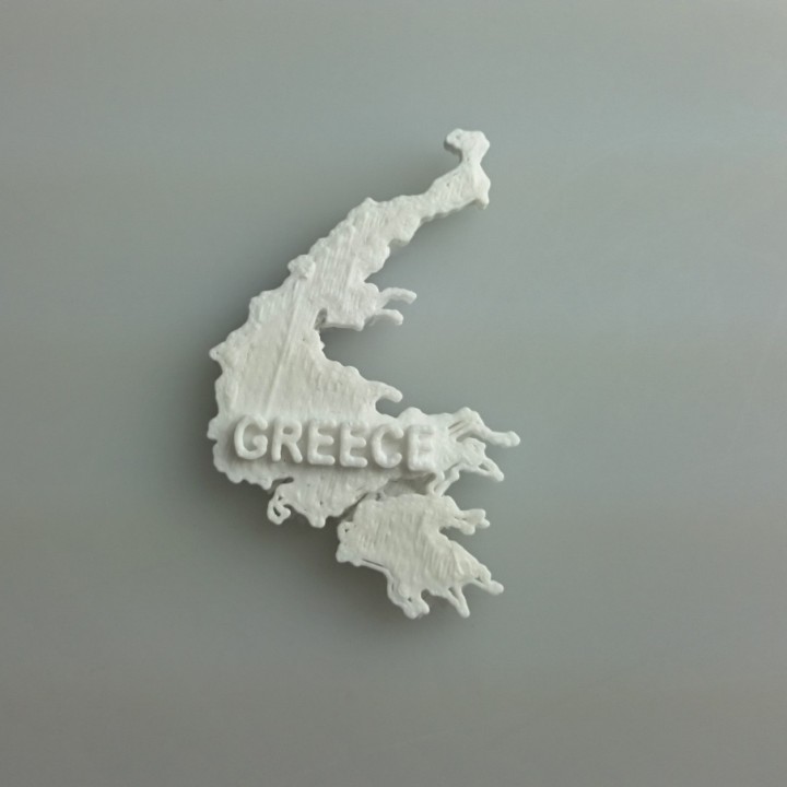 Map of Greece image
