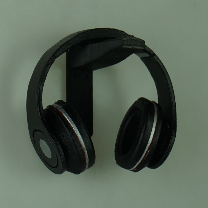 Simple Wall Mounted Headphone Stand image