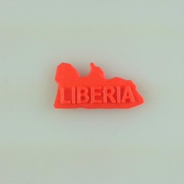 Map of Liberia image
