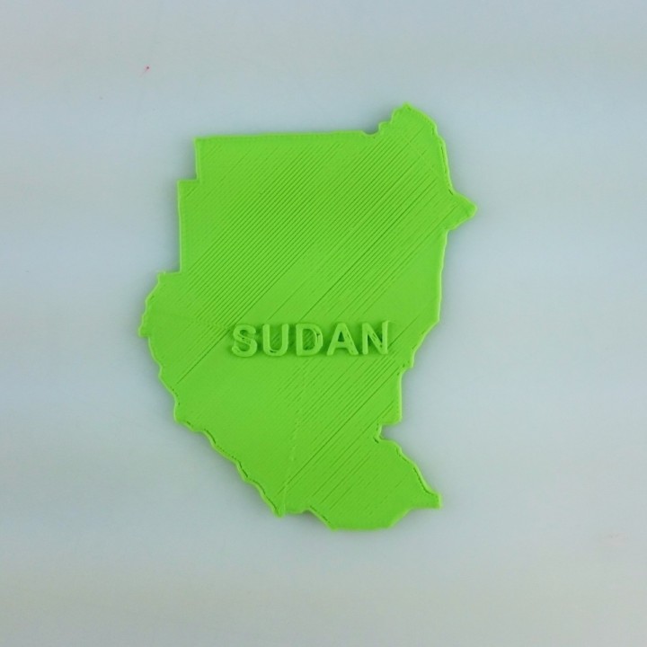 Map of Sudan image